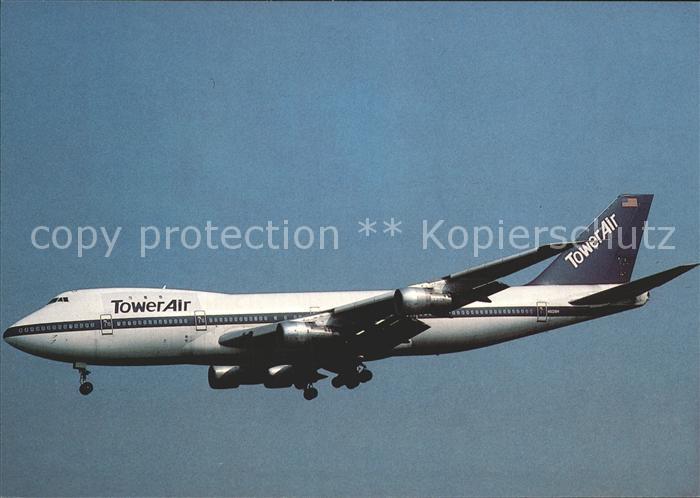 Flugzeuge Zivil Tower Air Boeing 747-127