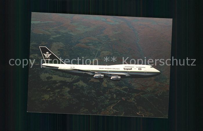 Flugzeuge Zivil Saudia Arabian Airlines Boeing 747-368