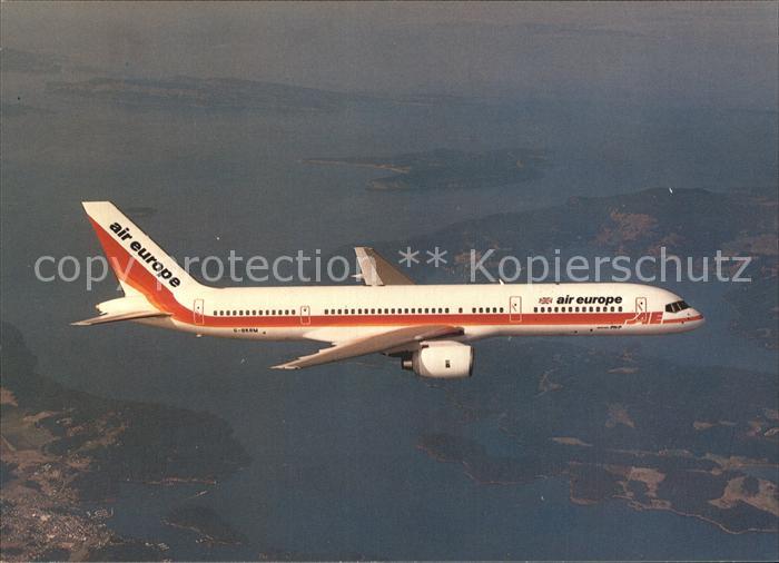 Flugzeuge Zivil Air Europe Boeing 757 G-BKRM