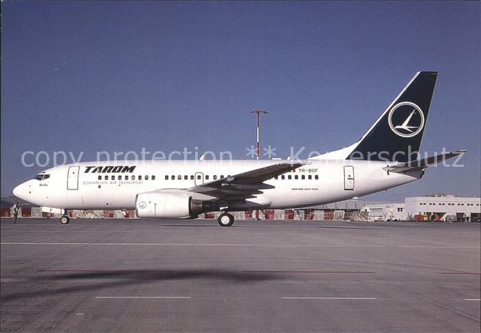 Flugzeuge Zivil Tarom Boeing 737-78J YR-BGF c/n 28440/795