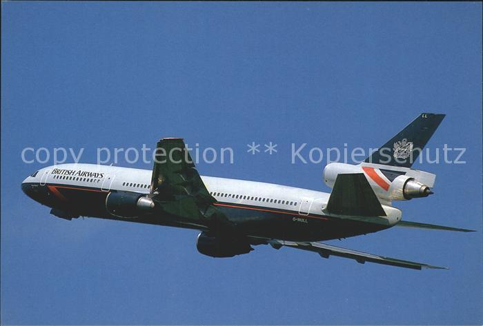 Flugzeuge Zivil British Airways McDonnell Douglas DC-10-30