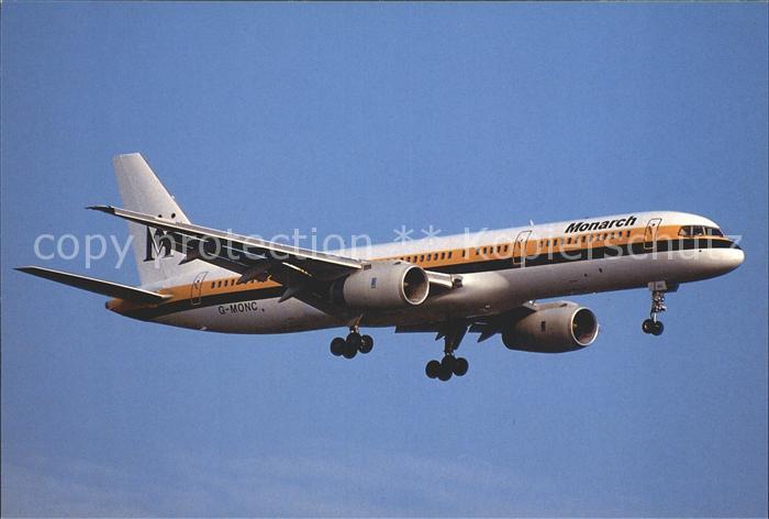 Flugzeuge Zivil Monarch Airlines Boeing 757-200