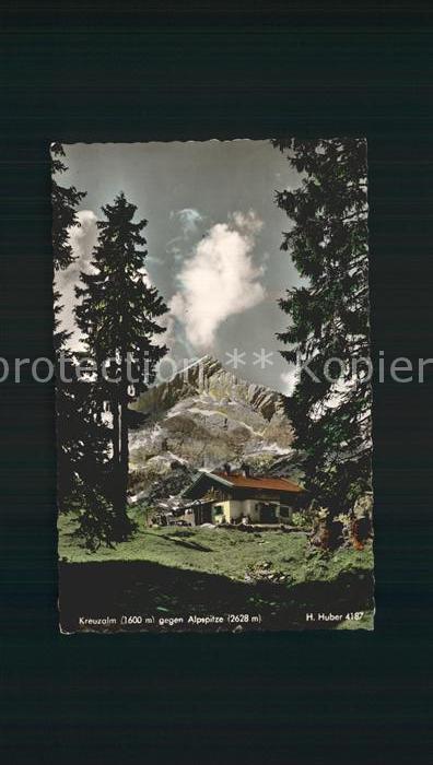 Kreuzeck Kreuzalm Alpspitze