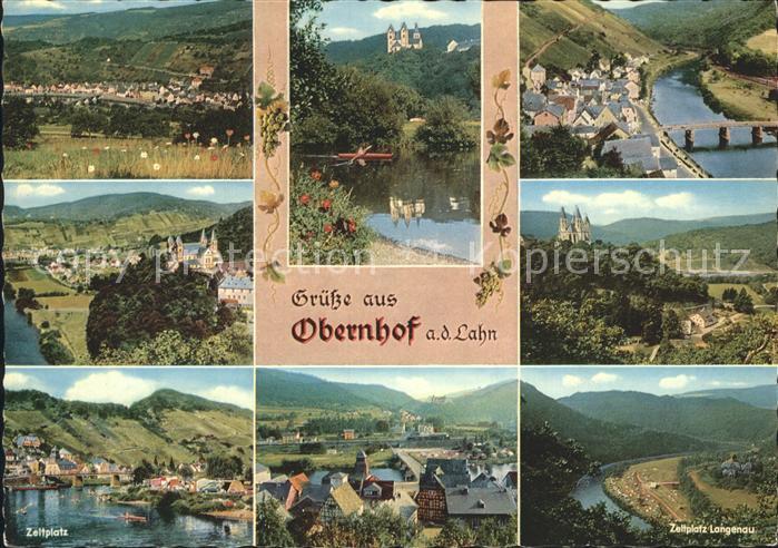 Obernhof Lahn Zeltplatz Teilansicht Panorama