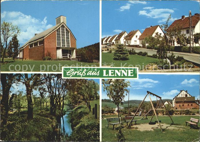 Lenne Solling Spielplatz Kirche