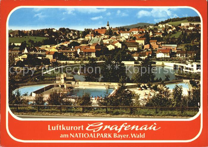 Grafenau Niederbayern Stadtansicht