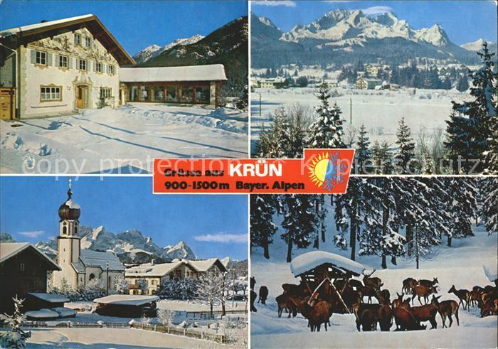 Kruen Rathaus Sebastianskirche Wildfuetterung