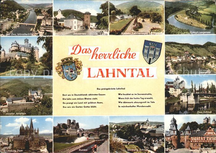 Lahntal Braunfels Runkel Kloster Arnstein Diez Schloss