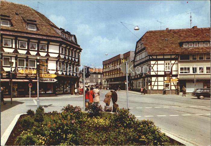 Hoexter Weser Fachwerkhaeuser