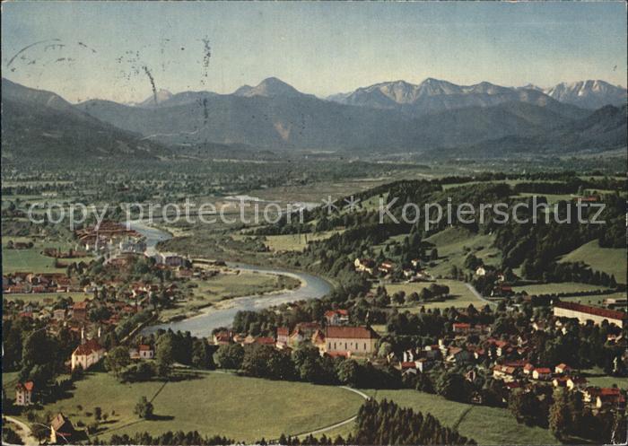 Bad Toelz Isartal mit Seekar Juifen Demmeljoch