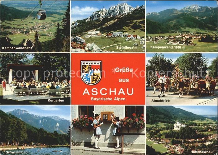 Aschau Chiemgau Almabtrieb Hohenschau Kurgarten Schwimmbad