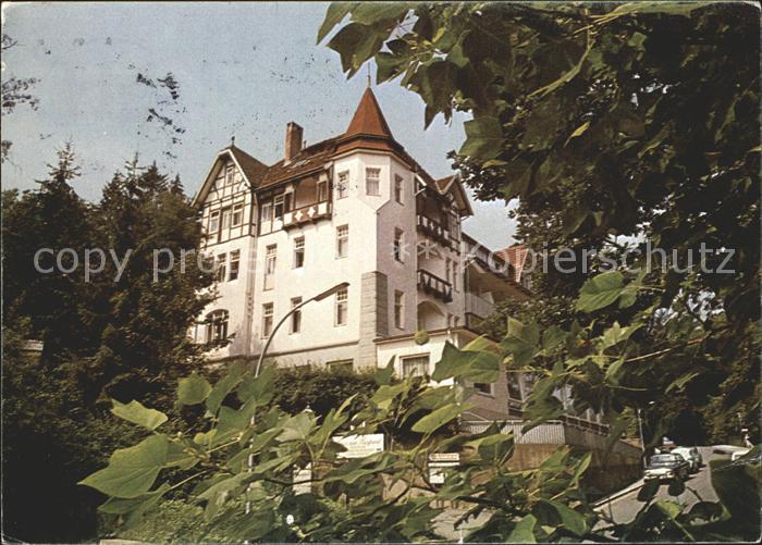 Bad Sachsa Harz Ferienheim Haus Bismark
