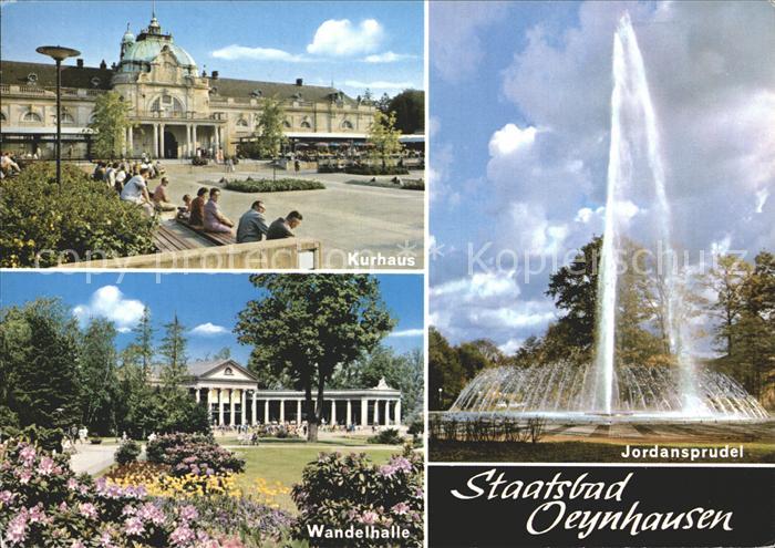 Bad Oeynhausen Jordansprudel Kurhaus Wandelhalle