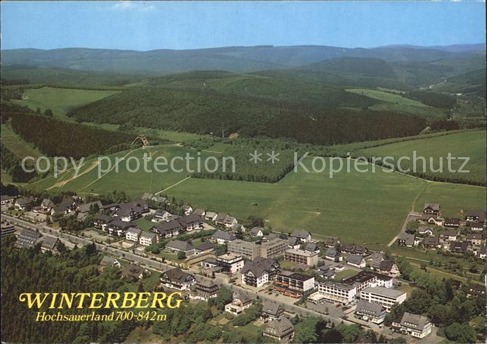 Winterberg Hochsauerland Fliegeraufnahme