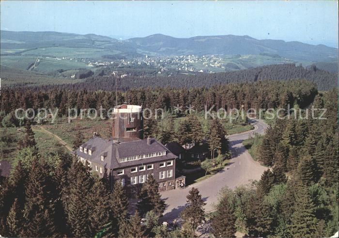 Winterberg Hochsauerland Fliegeraufnahme Gaststaette Kahler Asten