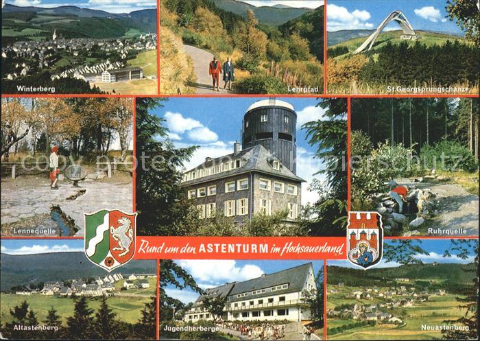 Winterberg Hochsauerland Rund um den Astenturm