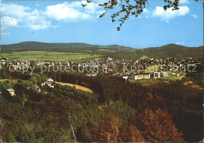 Winterberg Hochsauerland Gesamtansicht