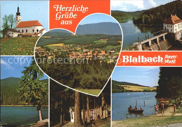 Cham Oberpfalz Blaibach Kirche Stausee