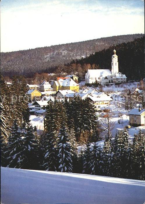 Bayerisch Eisenstein Winter Stadtansicht