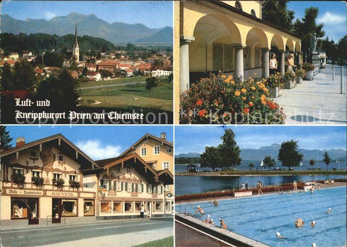 Prien Chiemsee Schwimmbad Kaufhaus Augenoptik