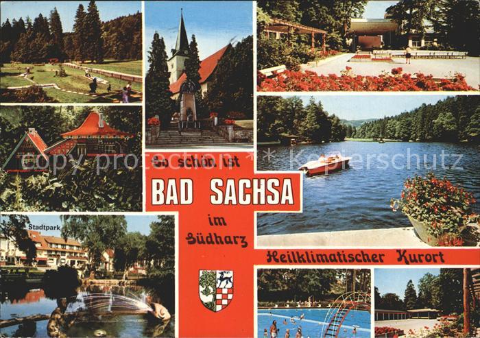 Bad Sachsa Harz See Schwimmbad Stadtpark