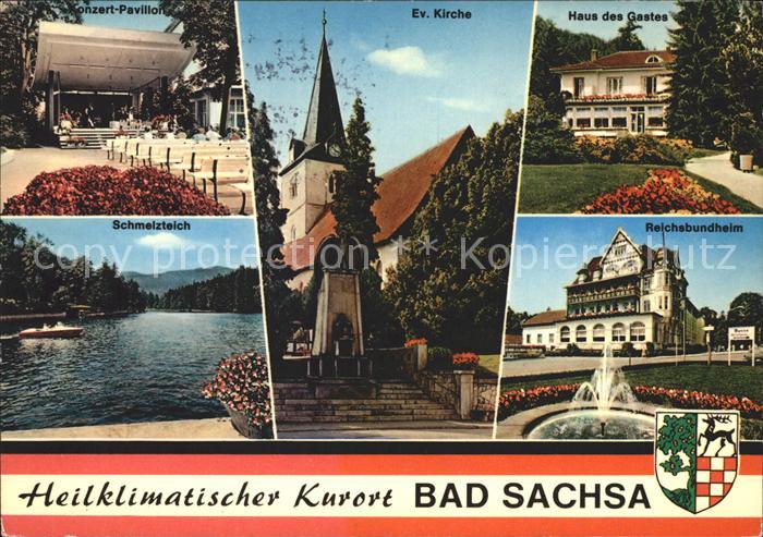 Bad Sachsa Harz Evangelische Kirche Schmelzteich Reichsbundheim