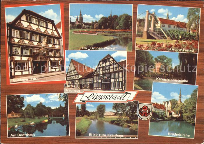 Lippstadt Goldener Hahn Bootshaus Bruederkirche