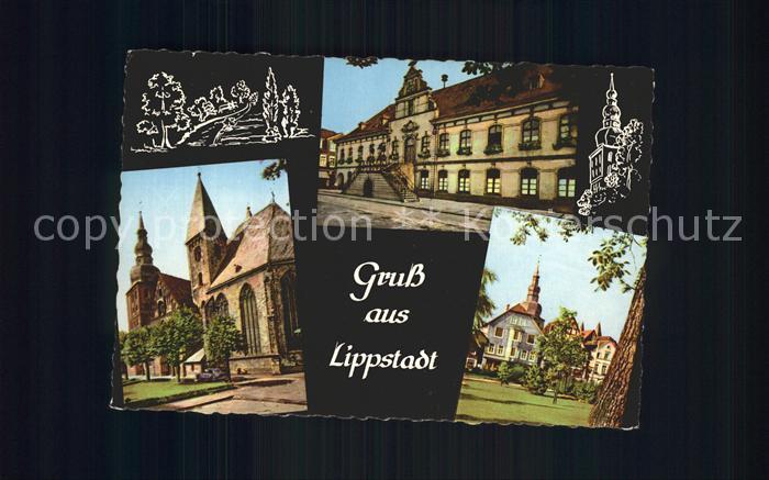 Lippstadt Rathaus Marienkirche Poststrasse