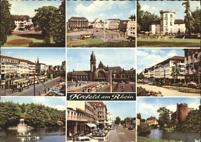 Krefeld Stadtpark Hauptbahnhof Ostwall