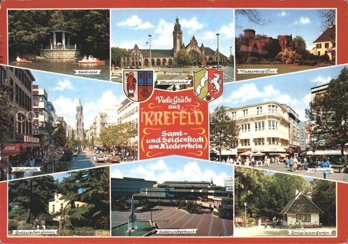 Krefeld Wasserburg Linn Hauptbahnhof Stadtwald