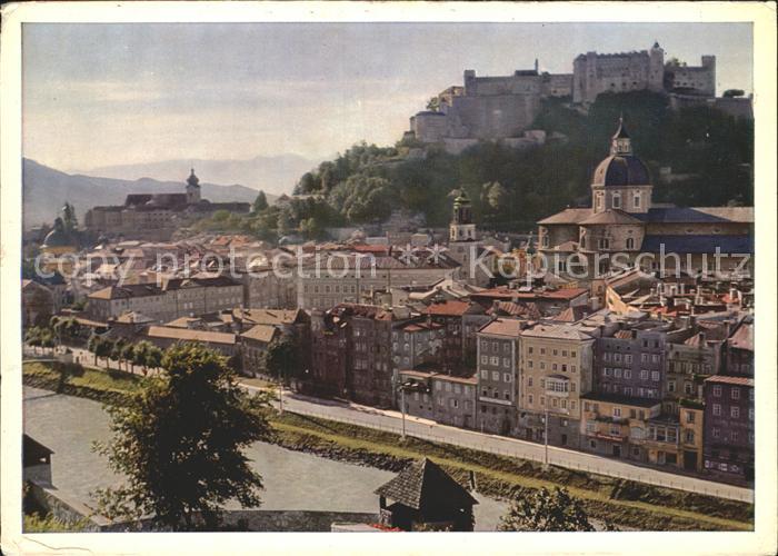 Hohensalzburg Gesamtansicht mit Burg