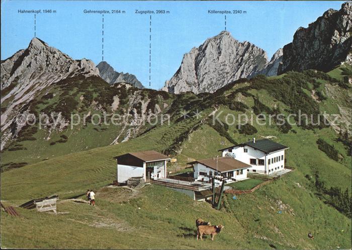 Graen Tirol Bergstation Fuessner Joechle