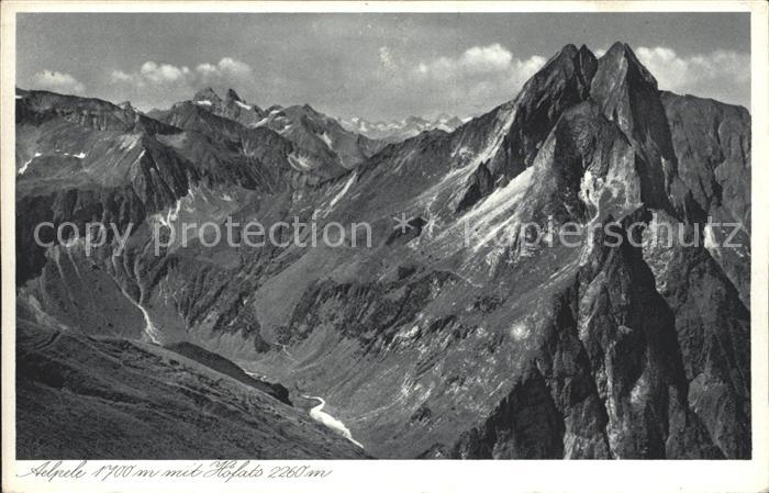 Lech Vorarlberg Aelpele mit Hoefats