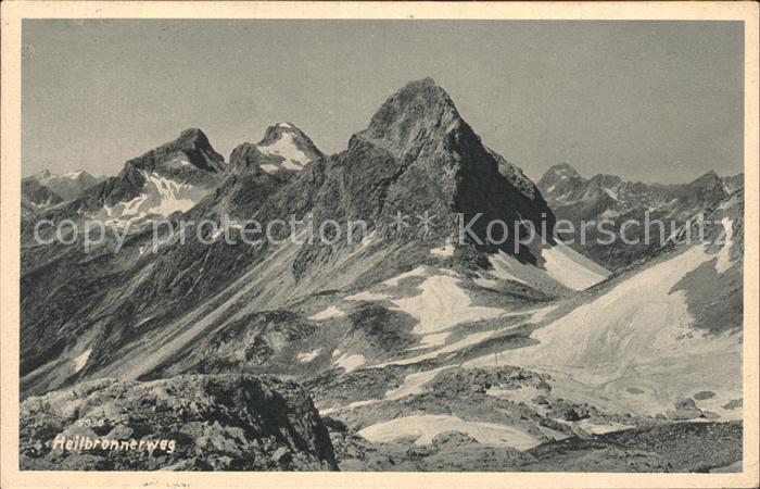 Oberstdorf Heilbronner Weg Allgaeuer Alpen