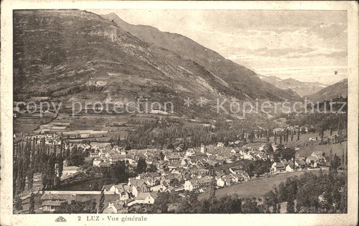 Luz-Saint-Sauveur Hautes Pyrenees Vue generale
