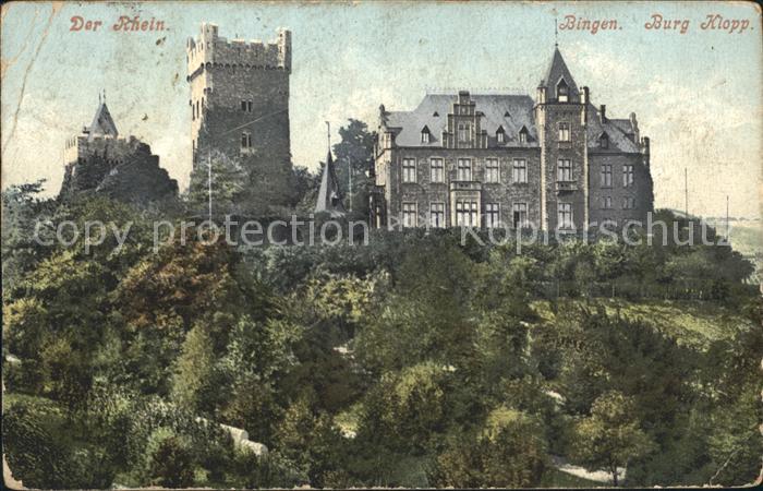 Bingen Rhein Burg Klopp