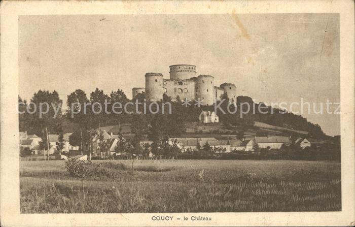 Coucy Ardennes Le Chateau