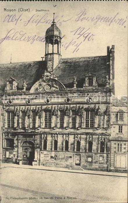 Noyon Oise Stadthaus
