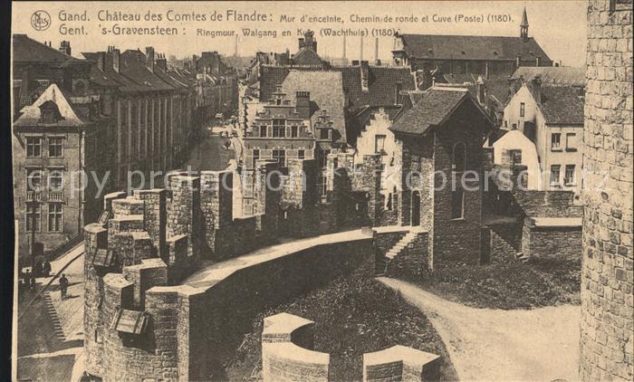 Gand Belgien Chateau des Comtes de Flandre