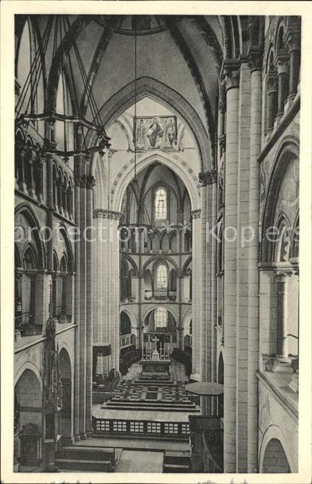 Limburg Lahn Dom Langhaus mit Chorblick