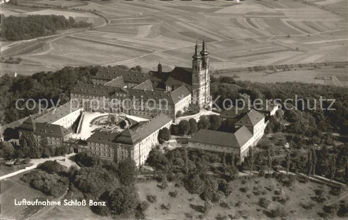 Bad Staffelstein Schloss Banz Fliegeraufnahme
