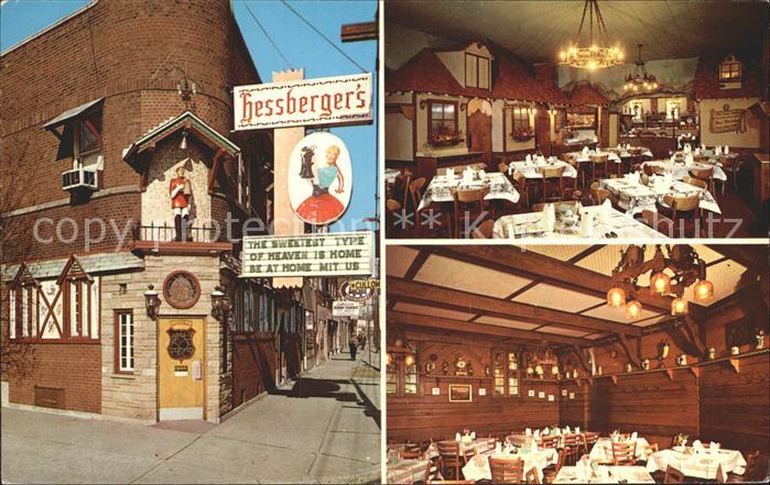 Chicago Illinois Hessbergers Restaurant Lincoln Ave
