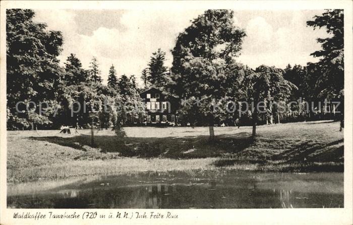 Friedrichroda Waldkaffee Tanzbuche Weiher