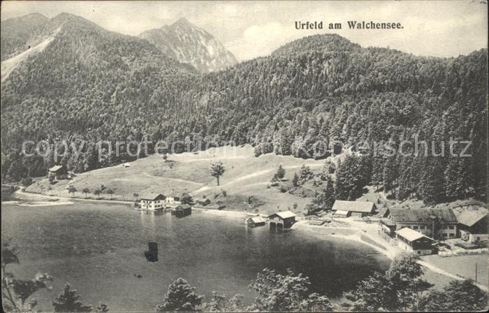 Urfeld Walchensee Panorama