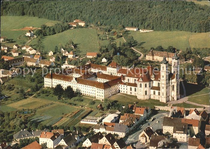 Ottobeuren Benediktinerabtei Fliegeraufnahme