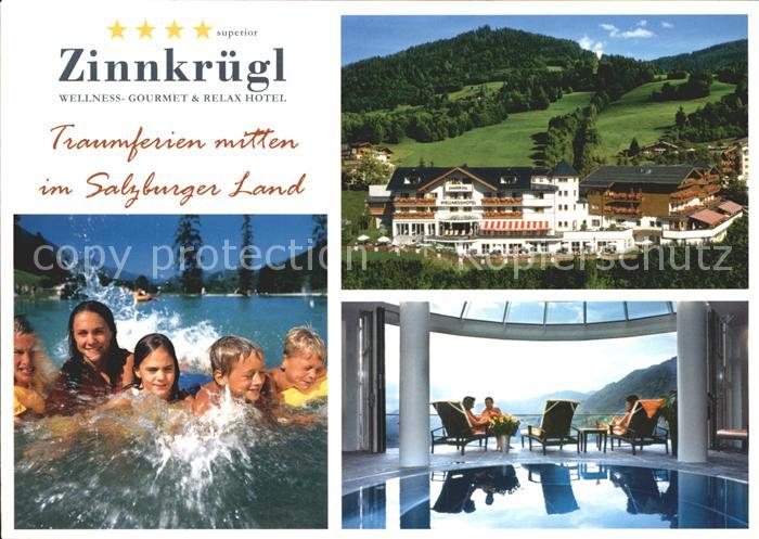 St Johann Pongau Zinnkruegl Wellness Relax Hotel Frei und Hallenbad