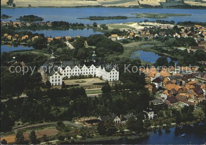 Ploen See Schloss Fliegeraufnahme