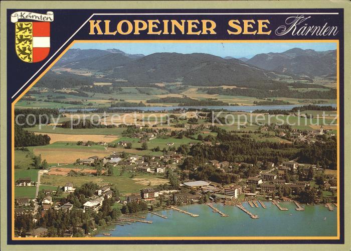Seelach Klopeinersee Fliegeraufnahme