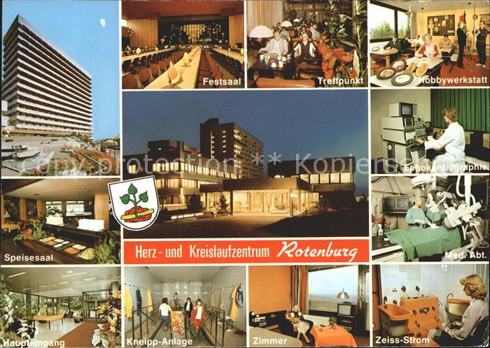 Rotenburg Fulda Herz und Kreilaufzentrum Speisesaal Haupteingang Kneipp Anlage Z