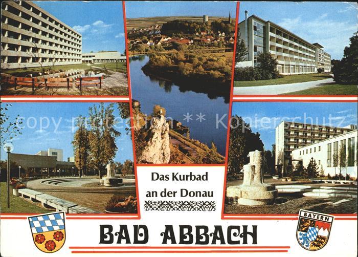 Bad Abbach Kuranlagen Park Ortsansicht Brunnen